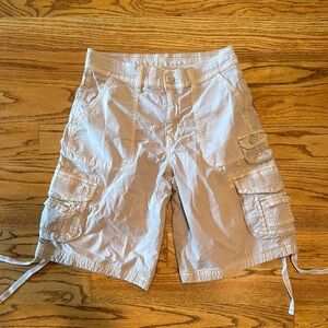 American eagle Tan Cargo Shorts